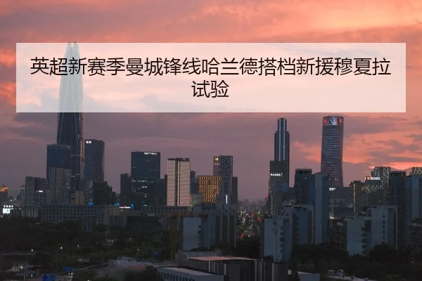 英超新赛季曼城锋线哈兰德搭档新援穆夏拉试验